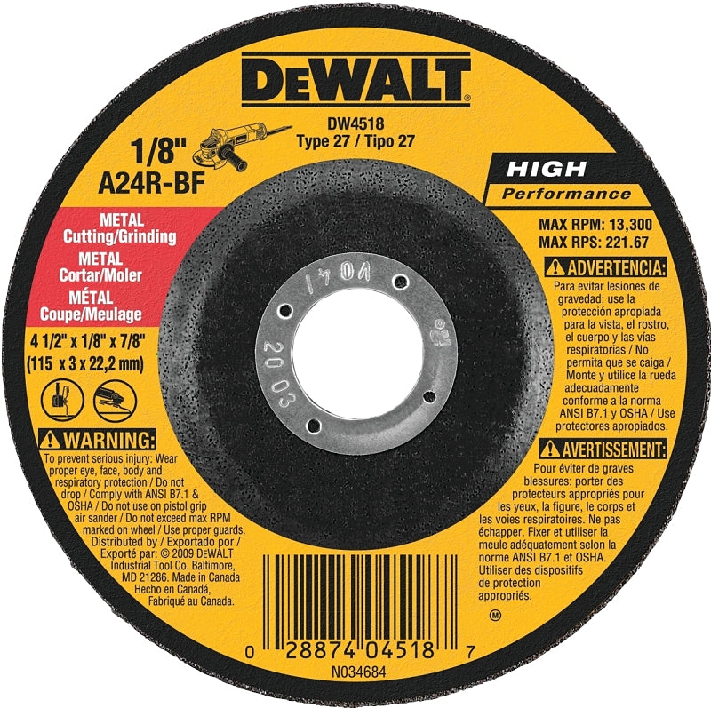 DW4518 METAL BLADE SAW 4-1/2IN