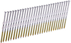 Senco GL24ASBS Collated Nail, 2-3/8 in L, Steel, Galvanized, Full Round Head, Ring Shank
