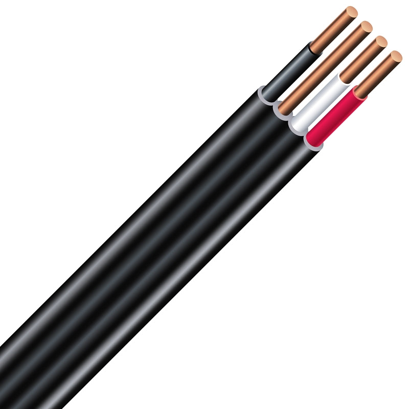 Southwire 47189615 Building Wire, 12 AWG Wire, 3 -Conductor, 150 m L, Copper Conductor, PVC Insulation