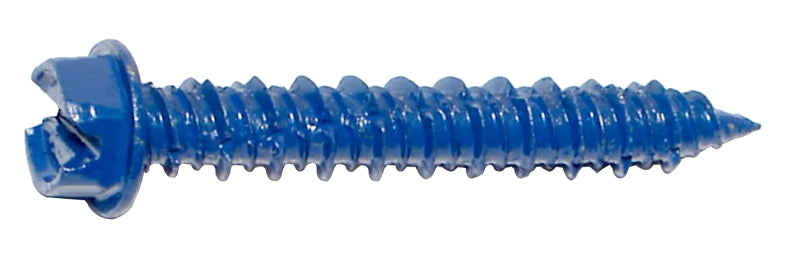 Midwest Fastener 09267 Masonry Screw, 1/4 in Dia, 1-3/4 in L, Steel