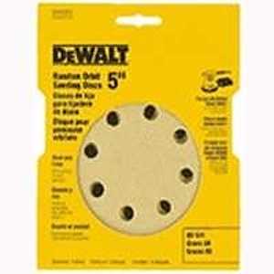 DW4306 5IN 8 HOLE 220 GRIT H&L