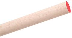 Waddell 6405UB Dowel Rod, 5/16 in Dia, 48 in L, Aspen Wood