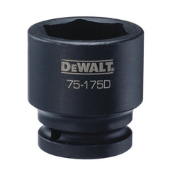 DeWALT DWMT75175OSP Impact Socket, 36 mm Socket, 3/4 in Drive, 6-Point, CR-440 Steel, Black Oxide
