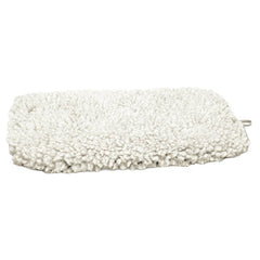Slumber Pet ZA427 17 55 Dog Mat, 17-3/4 in L, 11-3/4 in W, Acrylic/Polyester Sherpa Cover, Natural