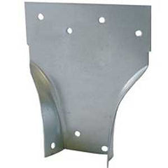MiTek SPT22 Single Stud Plate Tie, 1-9/16 in W, 3-1/2 in D, 4-3/8 in H, Steel, G90 Galvanized