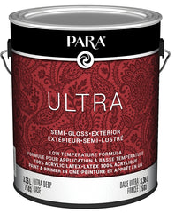 PARA Ultra 7500 PR0047503-16 Exterior Paint, Semi-Gloss, Ultra Deep Base