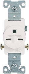 816W-SP-L SNGLE RECEPTA-WHITE