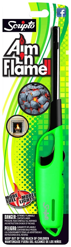 Scripto Aim'N Flame BGM9-1/12ORG-C Utility Lighter