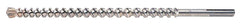 Milwaukee 48-20-3954 Rotary Hammer Drill Bit, 1 in Dia, 21 in OAL, SDS-Max Shank