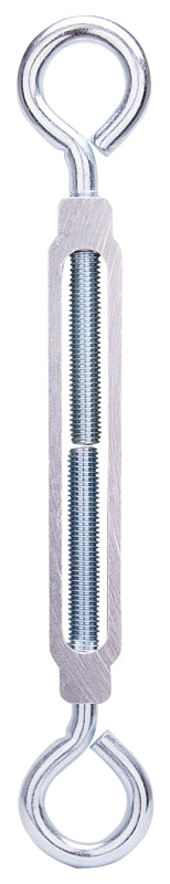 ProSource LR333 Turnbuckle, 1/2 in Thread, Eye, Eye, 17 in L Take-Up, Aluminum