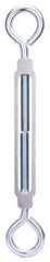 ProSource LR333 Turnbuckle, 1/2 in Thread, Eye, Eye, 17 in L Take-Up, Aluminum