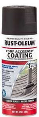 Stops Rust 285227 Rust Preventative Spray Paint, Flat, Carbon Black, 12 oz, Can