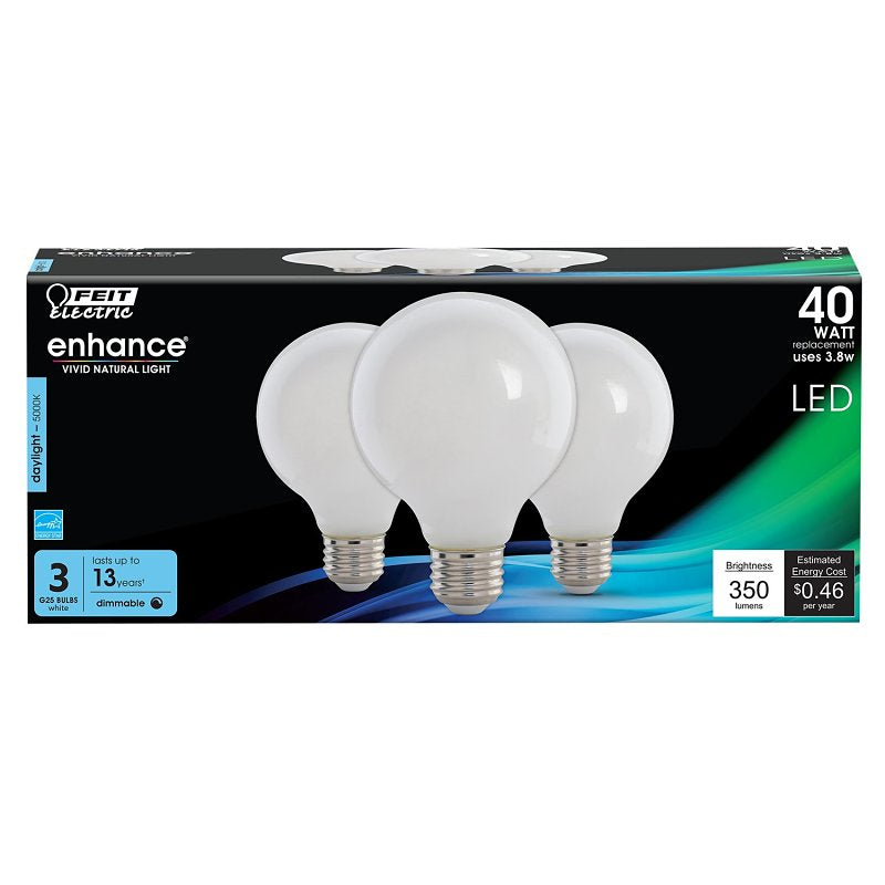 BULB LT LED FIL WHT DL 5K 40W