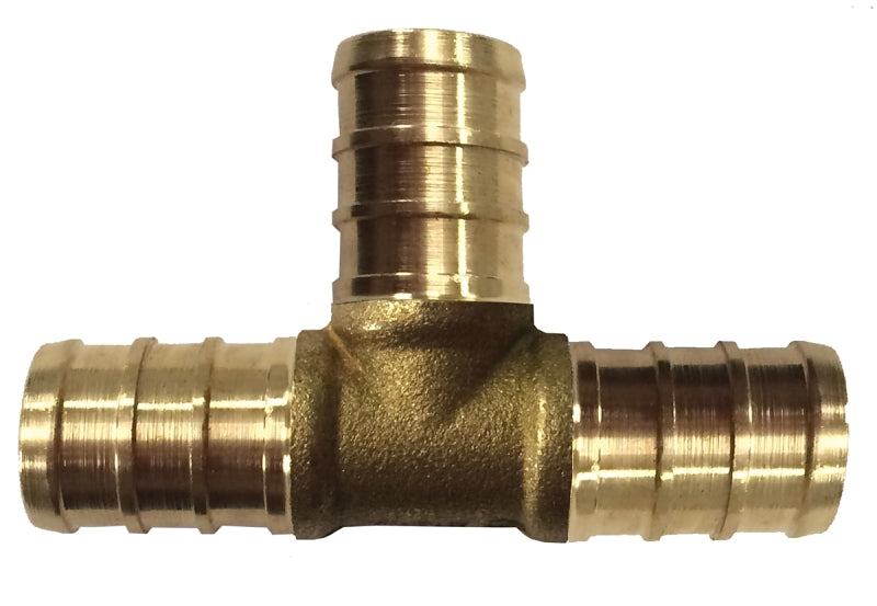 1425108 3/4IN BRASS PEX TEE 10