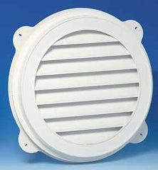 CANPLAS 626055-00 Gable Vent, Polypropylene, White
