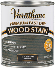 Varathane 307416 Stain, Carbon Gray, Liquid, 0.5 pt, Can