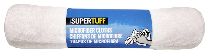 WIPER MICROFIBER WHT 14IN 6PK