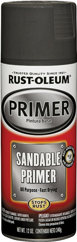 Rust-Oleum Automotive 249418 Spray Primer, Black, 12 oz, Can