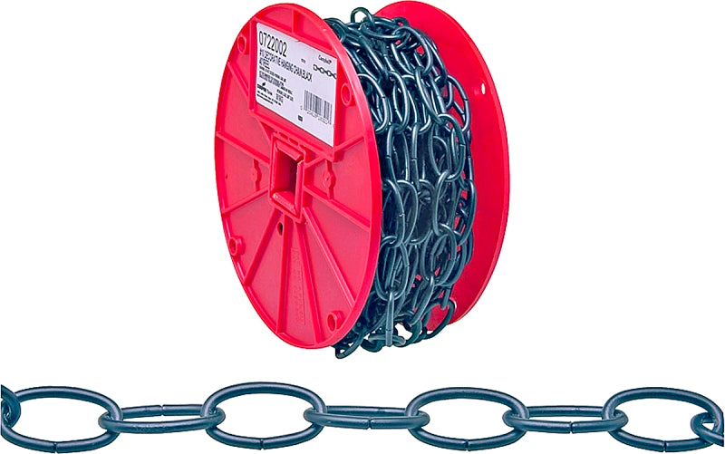 Campbell 072-2002N Decorator Chain, #10, 40 ft L, 35 lb Working Load, Metal, Black
