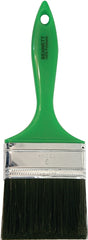 BENNETT P0 GRN 75 Paint Brush, 3 in W, Polyester Bristle