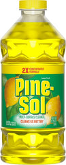 Pine-Sol 10041294601655 Multi-Surface Cleaner and Disinfectant, 40 oz, Bottle, Liquid, Lemon Fresh