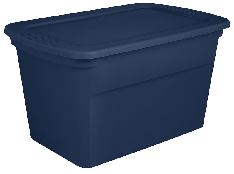 BOX TOTE MARINE BLUE 30 GAL