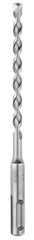 Irwin 322017 Hammer Drill Bit, 1/4 in Dia, 6 in OAL, Twist Flute, 1-Flute, 2 in Dia Shank, SDS Plus Shank