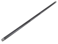 Prosource BN 1/2X30-S Pipe Nipple, 1/2 in, Male, Steel, SCH 40 Schedule, 30 in L