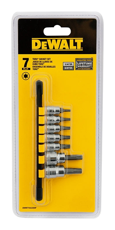 DeWALT DWMT75423OSP Socket Set, Specifications: 1/4, 3/8 in Drive Size