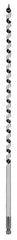 Irwin 3043004 Auger Drill Bit, 3/8 in Dia, 17 in OAL, Twist Flute, 1-Flute, 3/8 in Dia Shank, Quick-Change Impact Shank