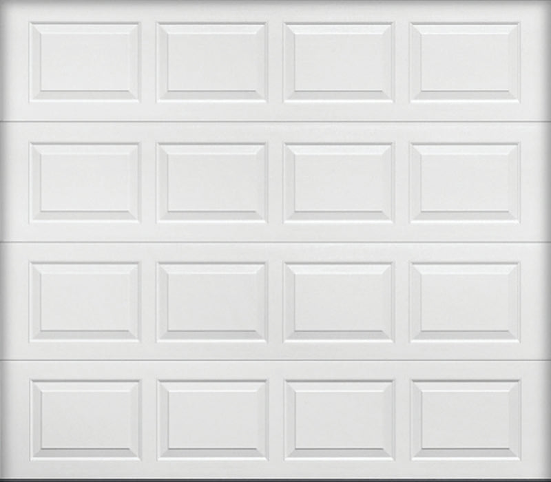 GARAGE DOOR 9X7FT WHITE W/INS