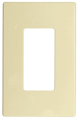 Eaton Cooper Wiring PJS PJS26LA Wallplate, 4-7/8 in L, 3-1/8 in W, 1 -Gang, Polycarbonate, Light Almond