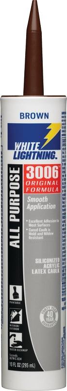 W12003010 BROWN CAULK 10OZ