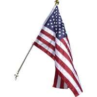 U.S Flag Kit Nylon 3x5 W/Pole