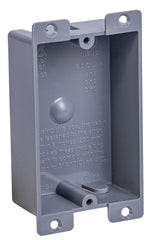 BOX-RS8  BOX PVC GRAY 8CU IN