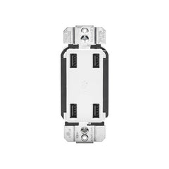R02-USB4P-0BW USB DECORA 4.2A