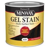 STAIN WOOD GEL BLACK