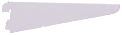 BRACKET SHELF WHITE 1/2X2X7IN
