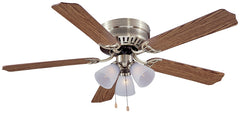 HUGGER CEIL FAN 3LT AB 52IN