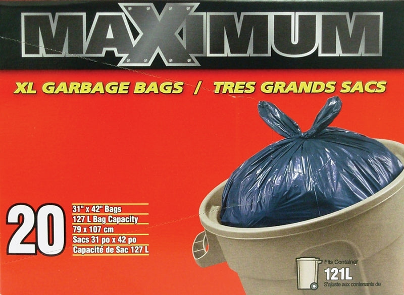 31422 BAG GRBGE OTD31X42IN BLK