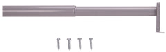 ROD CLOSET ADJ 18-30IN SILVER