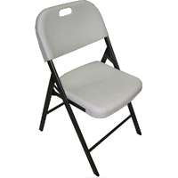 WHITE FOLDING CHAIR