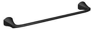 Moen Lindor Series MY8724BL Towel Bar, 24 in L Rod, Brass/Zinc, Matte, Wall Mounting
