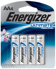 L91SBP4 CRD/4 BATTERY AA LITH.