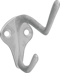 N830-162 HOOK COAT/HAT SAT NKL