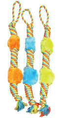WB15523 TOY PET TUG PLUSH ROPE