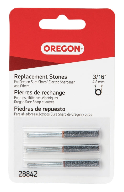 Oregon 28842 Sharpening Stone, Heavy-Duty, 3/16 in Dia Dimensions