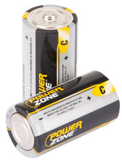 BATTERY ALKALINE C 2 PACK
