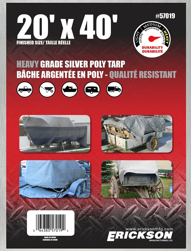 57019 TARP 20X40FT HVY POLY