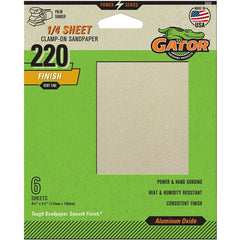 5030 ALUM OX 1/4 SHEET 220GRIT